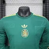 2025/2026 Player Version Long Sleeve Mexico National Special Edition Green Football Shirt 1:1 Thai Quality