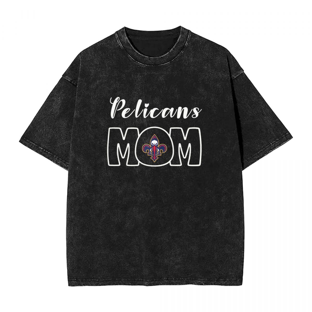 New Orleans Pelicans Mom Men's Vintage Oversized T-Shirts