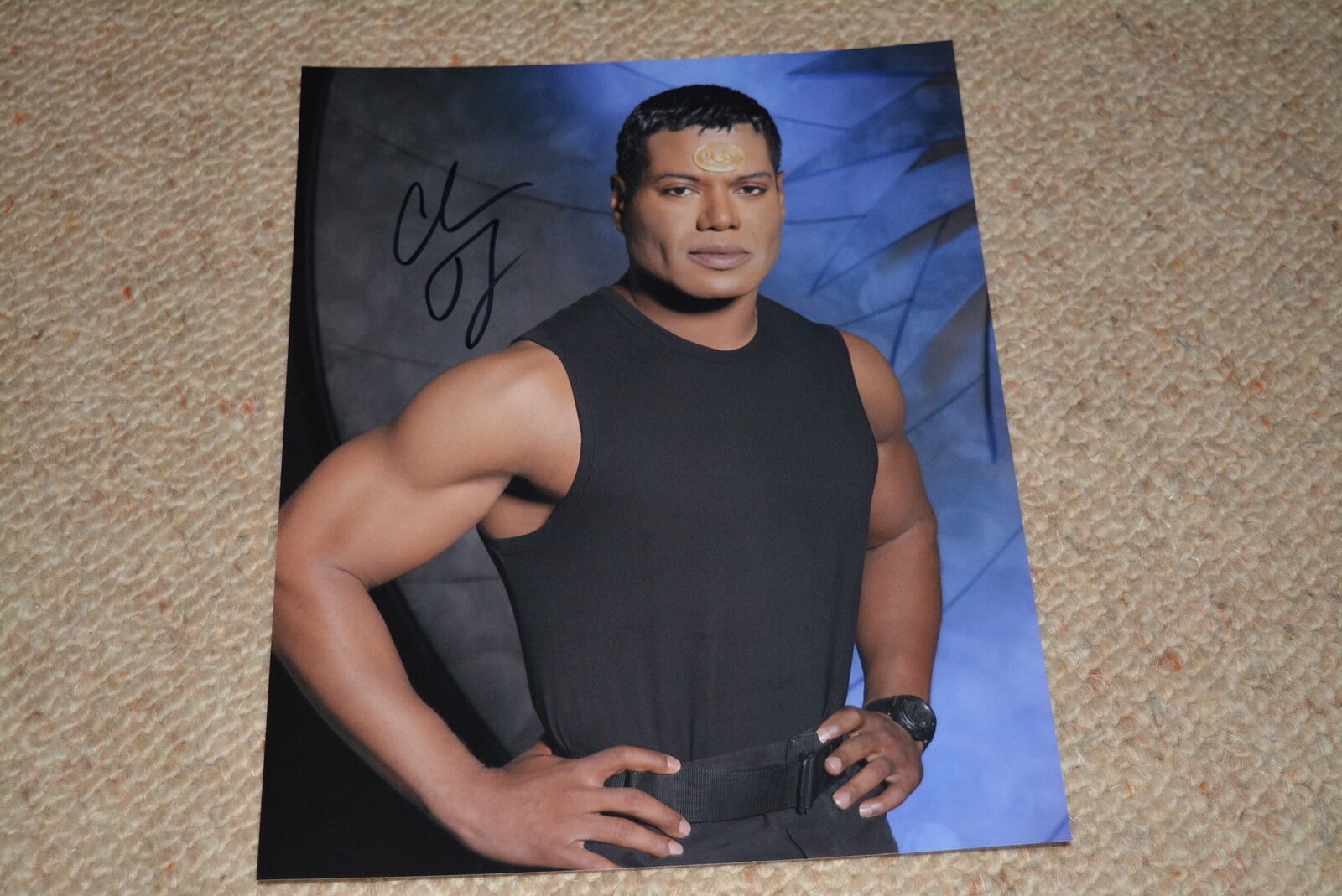 CHRIS JUDGE signed autograph In Person 8x10 20x25 cm STARGATE SG-1 Teal`C