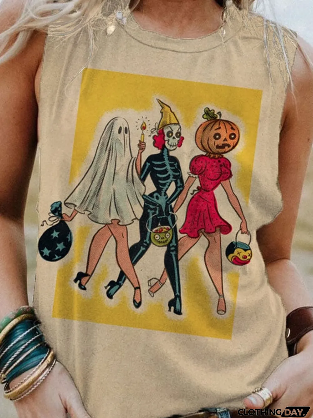 Women's Casual Print Tank Top