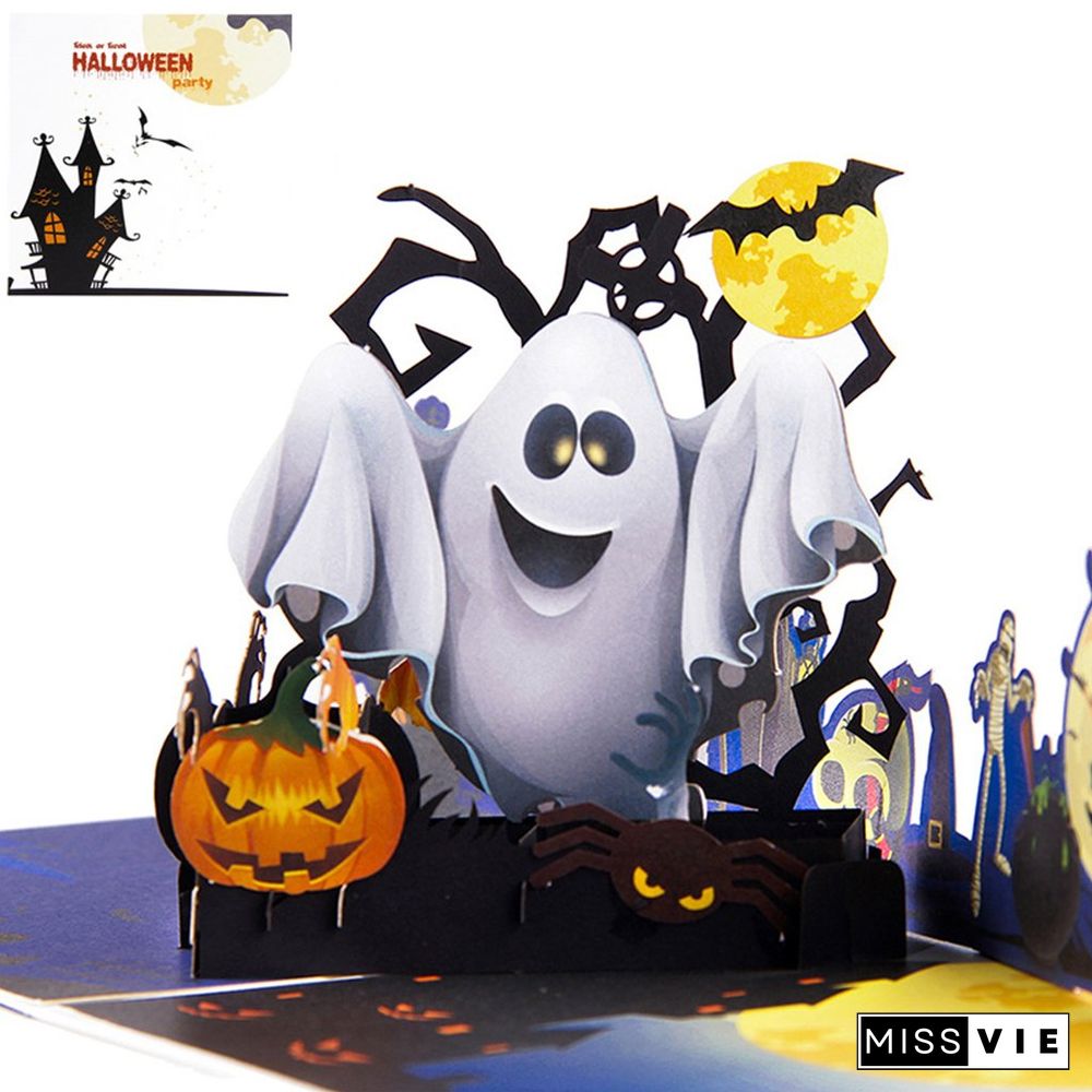 Halloween 3D Pop Up Greeting Card