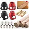 Right Angle Drill Hole Guide with 2-10 MM Drill Sleeve for Woodworking DIY Tools