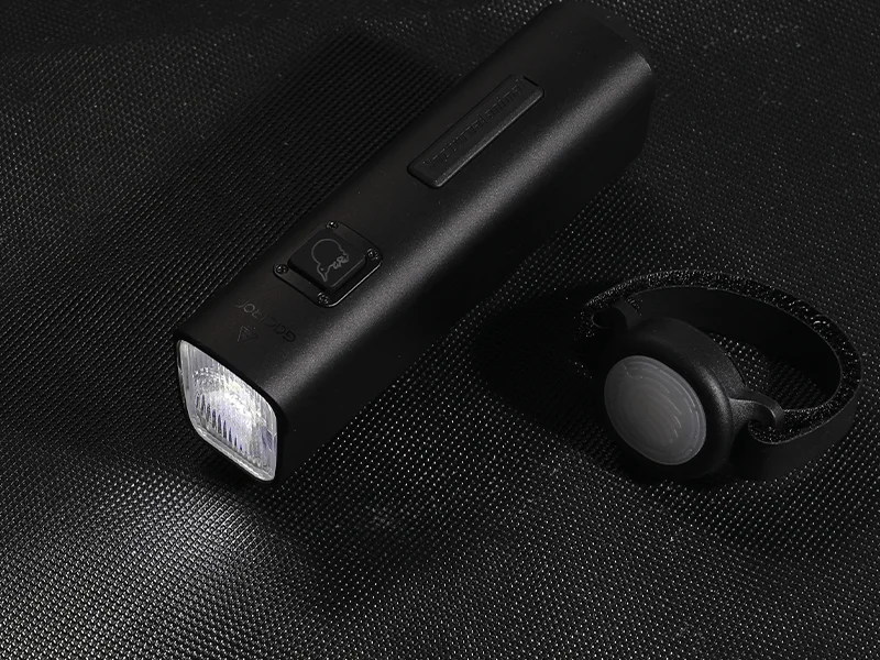 KIWI-1200 Anti-Glare Bike Front Light & LOOP-100 Smart Brake Bike Tail light