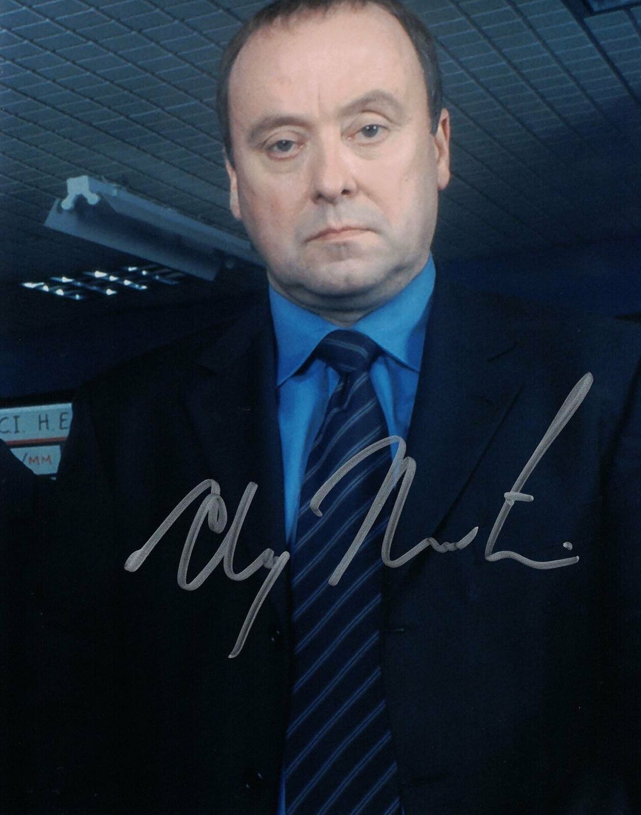 ALEX NORTON - Matt Burke - Taggart - Hand signed Photo Poster painting