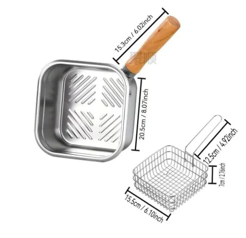 ⌛49% off🫕Multi-Function Frying Cooker Set - Fryer, Cooker, Fresh Keeping & Vegetables Washing 