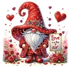 Love Gnome - Crystal Rhinestone Diamond Painting