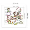 Mouse Makes New Clothes-14CT Stamped Cross Stitch 43*40cm/16.93*15.75in tapestrymarket