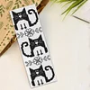 Cartoon Cat-11CT Stamped Cross Stitch Bookmark 18*6cm(Double Sided)
