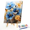 Blue Poppy-Paint by Numbers Acrylic Painting 40*50cm