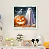 (Stamped/Counted) Halloween Ghost-11CT Cross Stitch 40*40cm/15.75*15.75in