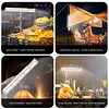 Work Light Rechargeable Night Market Light with Hook for Car Repairing/Emergency