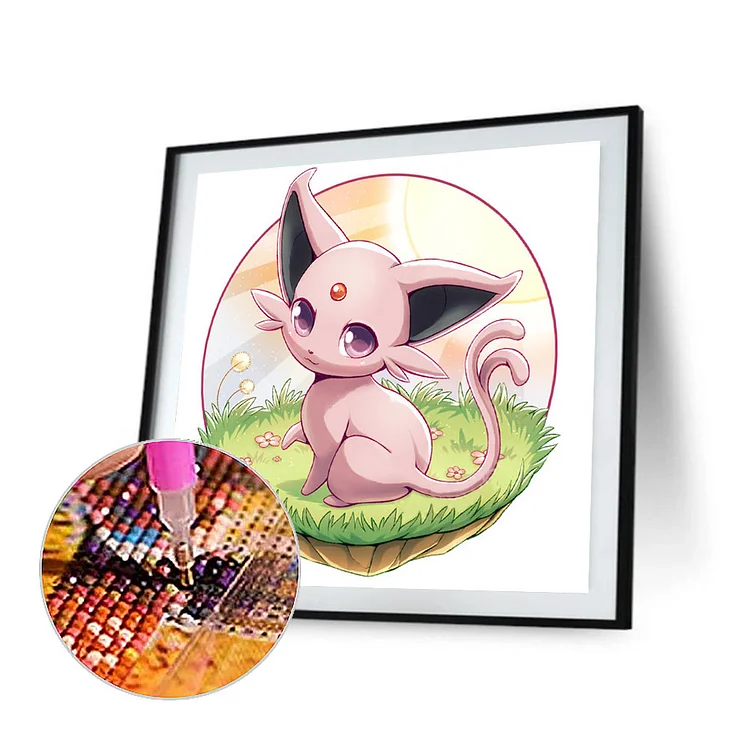 Full Round Diamond Painting - Pokémon Espeon 30*30CM