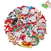 2PCS Small Sheets Diamond Painting Christmas Creatures Sticker