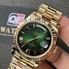 Rolex Day-Date m228238-0069 Yellow gold with Green Ombr&eacute; Dial (Roman Numerals) President bracelet (40mm) Super Clone