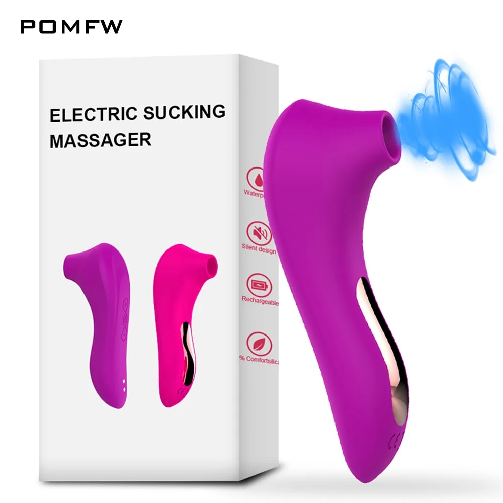  Sucker Vagina Sucking Vibrator Clitoris Vacuum Stimulator Nipple Masturbator 