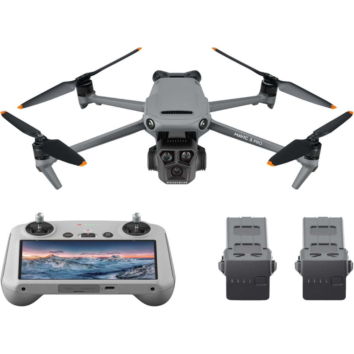 DJI Mavic 3 Pro Fly More Combo (DJI RC) (Certified Pre-Owned)