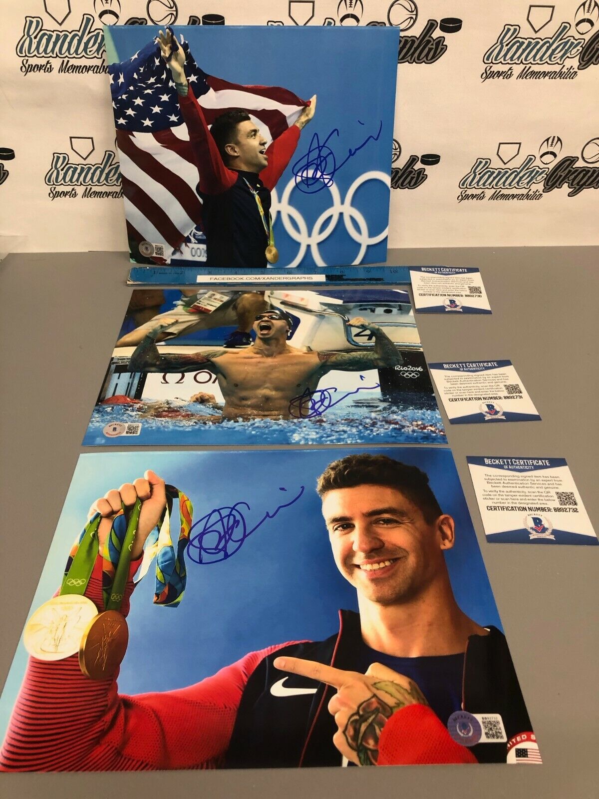 Pick (1): ANTHONY ERVIN OLYMPICS SIGNED AUTOGRAPHED 8x10 Photo Poster painting BECKETT BAS COA