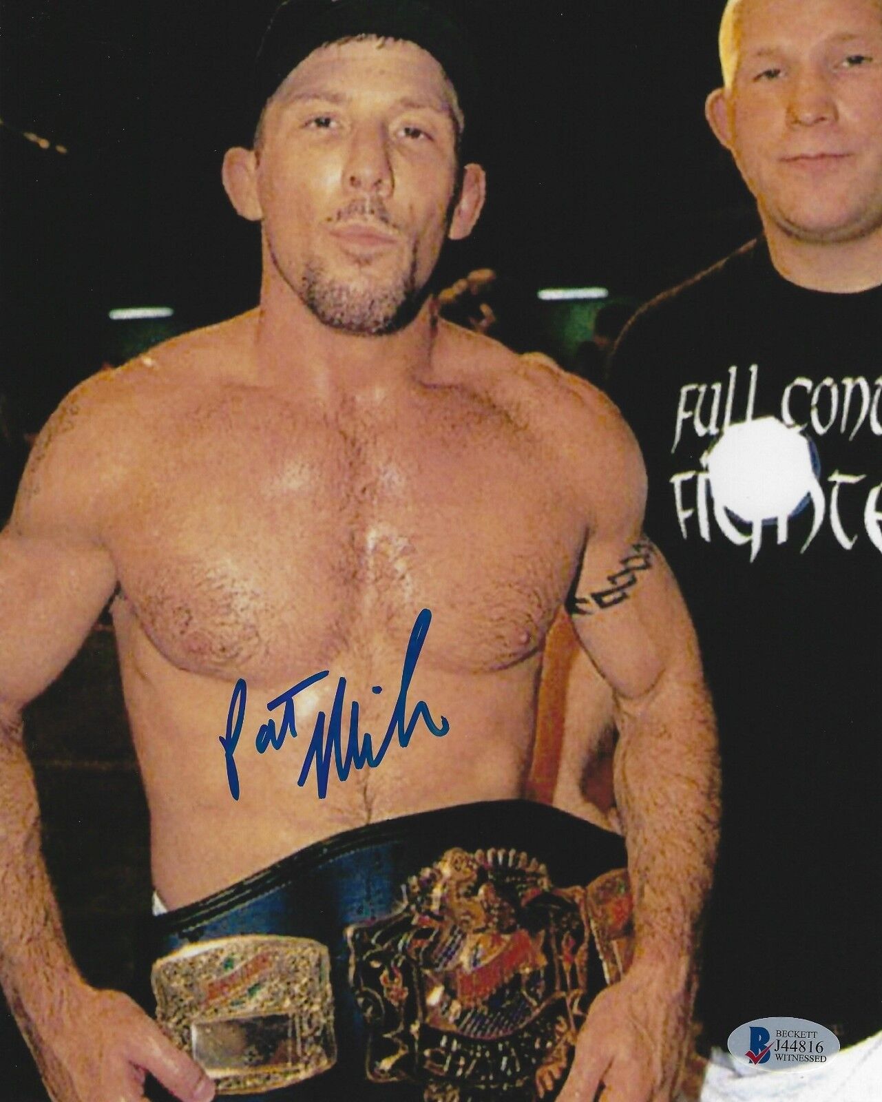 Pat Miletich Signed 8x10 Photo Poster painting BAS Beckett COA UFC Belt Picture Autograph 16 18