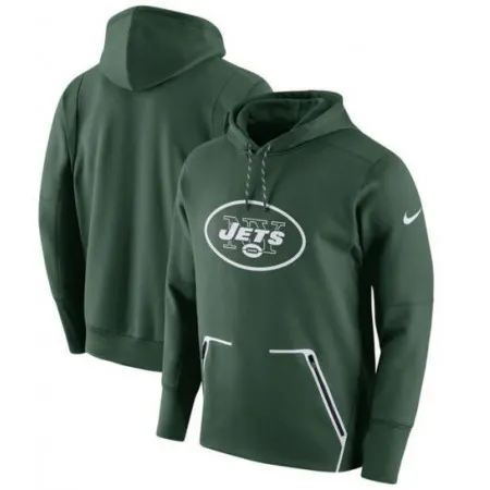 Men's  New York Jets Green Champ Drive Vapor Speed Pullover Hoodie