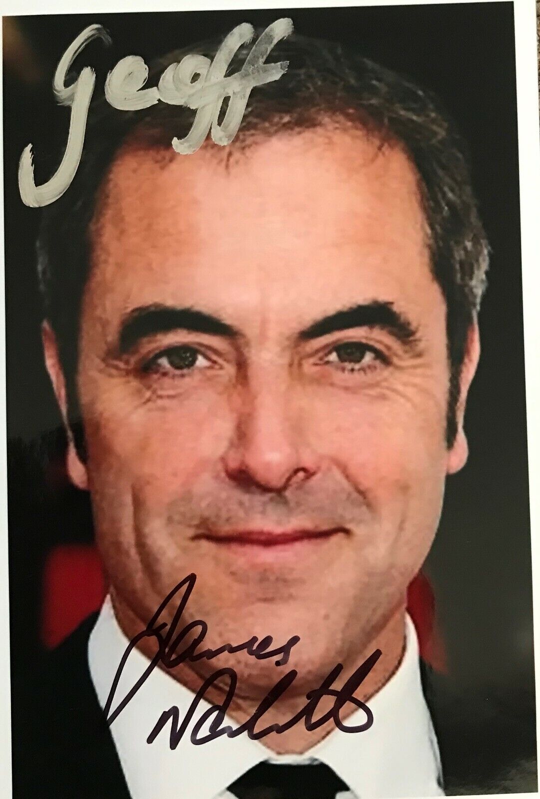 James Nesbitt, OBE, Hand signed autographed Photo Poster paintinggraph with COA