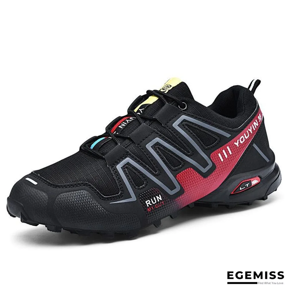 new large size outdoor mountaineering shoes men's shoes breathable shock absorption sports hiki | EGEMISS