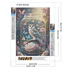 Diamond Painting -5D Full Round Drill Glass & Owl