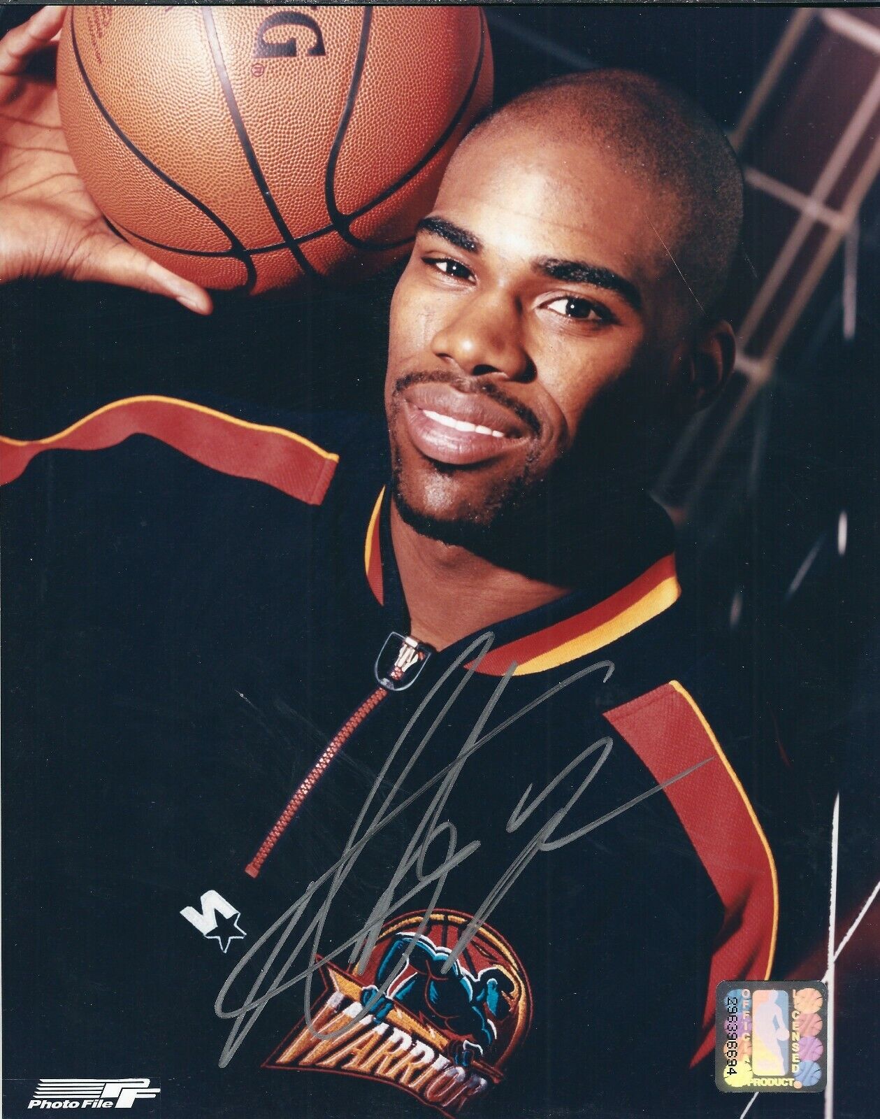 Signed 8x10 ANTAWN JAMISON Golden State Warriors Autographed Photo Poster painting w/COA