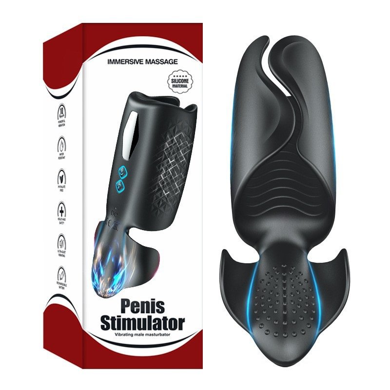 Massager Men's Vibrating Pulse Aircraft Cup Masturbator
