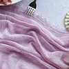 Beautiful Plain Colors Soft Pleated 90x180cm Event Table Cloth Runner 