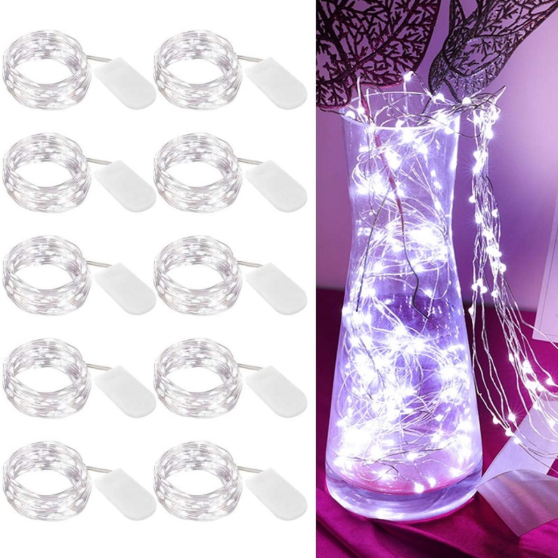 

10x LED Copper Wire Light Strings, 501 Original