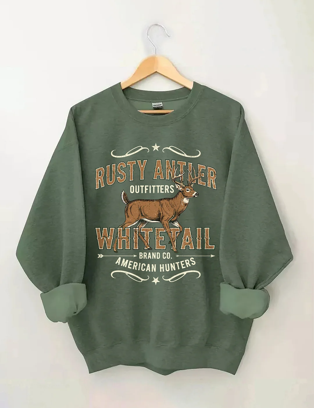 Rusty Antler Whitetail Sweatshirt