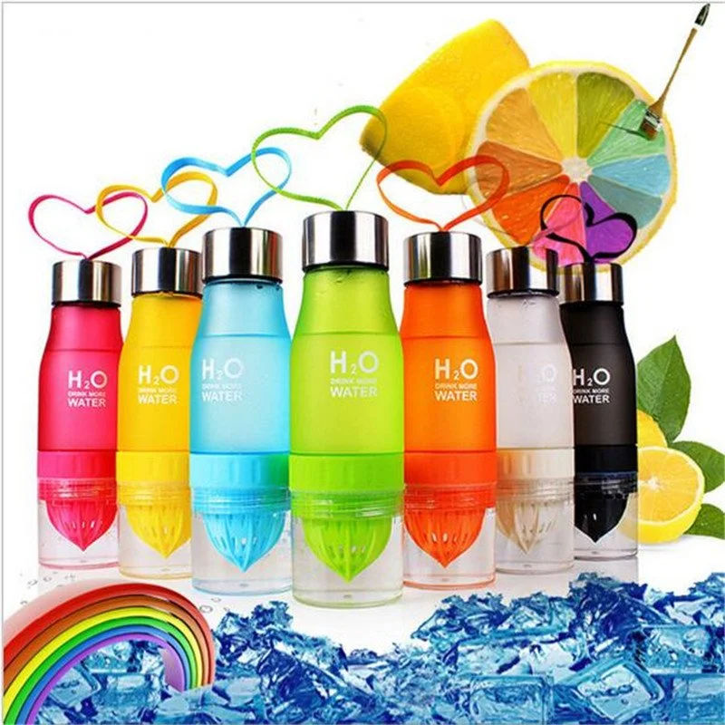 Lemon Juice Water Bottle Fruit Infuser