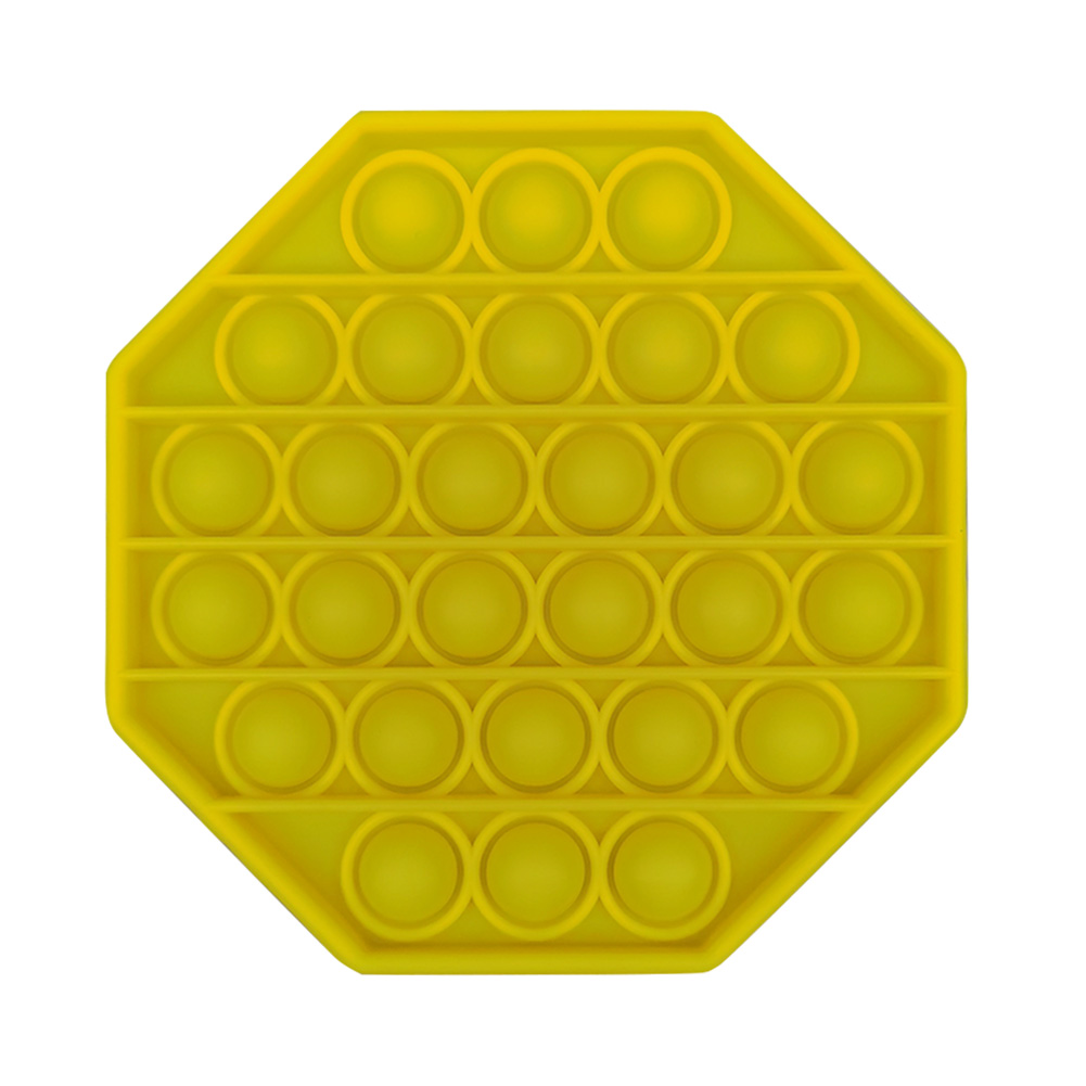 

Yellow Octagon - Pop It Fidget Toy, 501 Original