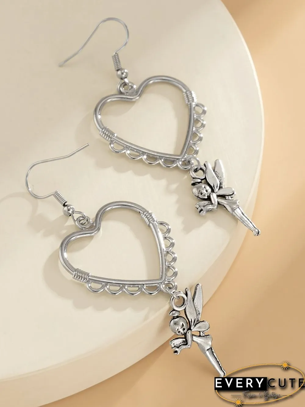 Vintage Alloy Elf Earrings