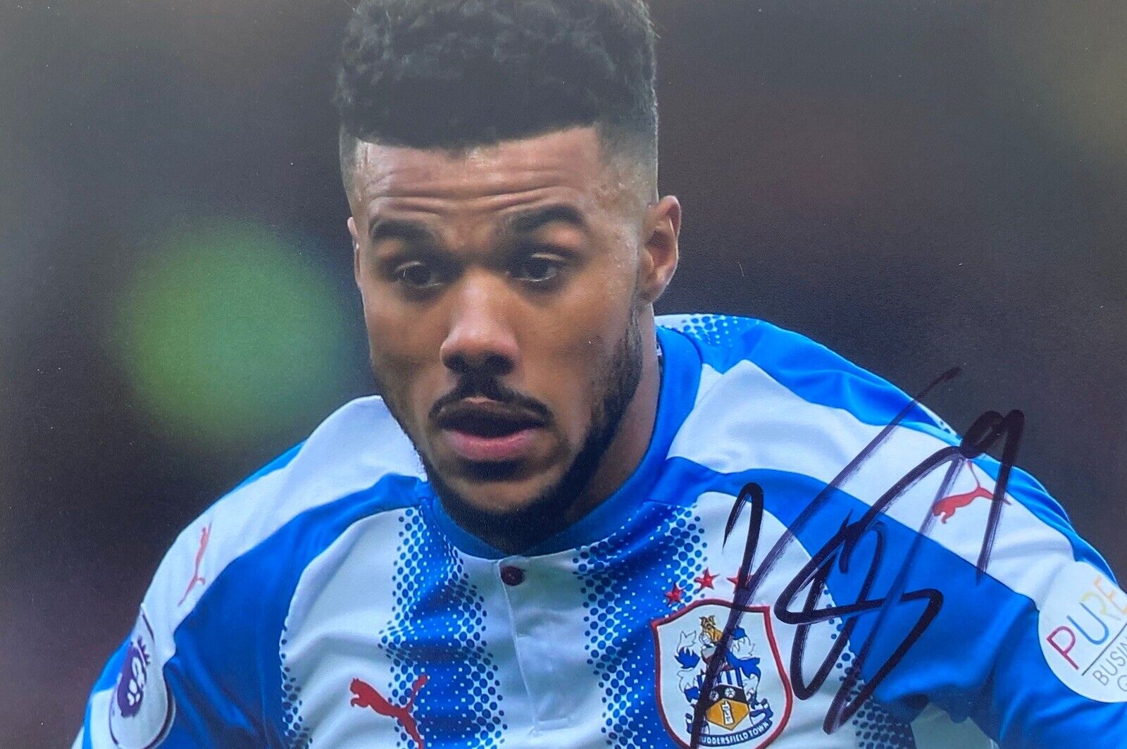 Elias Kachunga Genuine Hand Signed 6X4 Photo Poster painting - Huddersfield Town 2