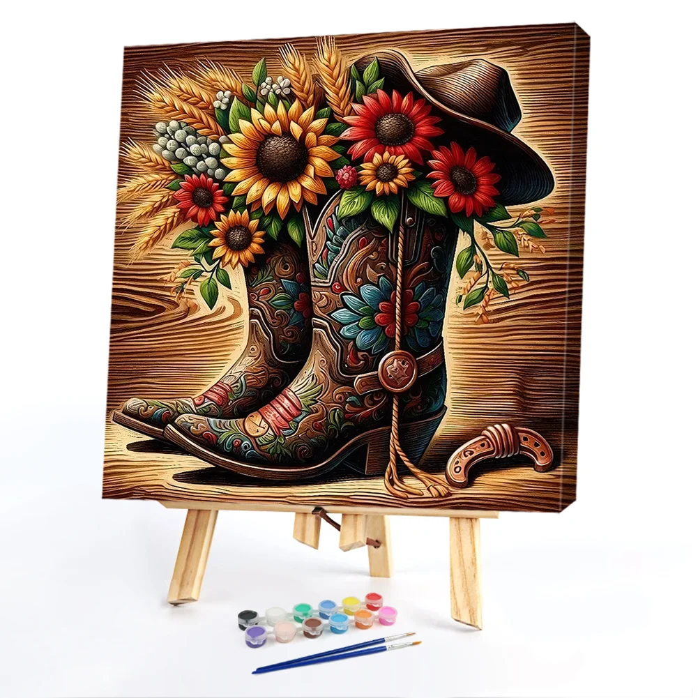 Boots - Paint By Number(40*40cm)