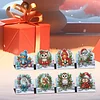 8PCS DIY Diamond Art Greeting Cards Xmas Congratulations Cards & Gifts (Owl)