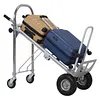 [US Local Warehouse] 2 in 1 Industrial Convertible Stair Climbing Car 1000 LBS Capacity Folding Hand Truck with Wheels for Transport & Moving