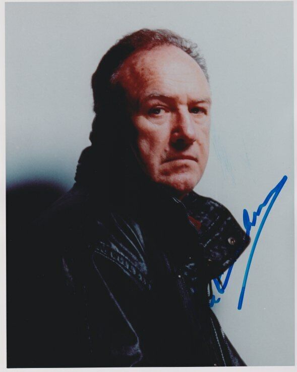 Gene Hackman in-person signed 8x10 Photo Poster painting