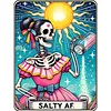Skullgirl-11CT Stamped Cross Stitch 50*65cm/19.69*25.59in (Big Size)