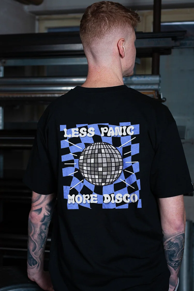 Less Panic More Disco T-shirt