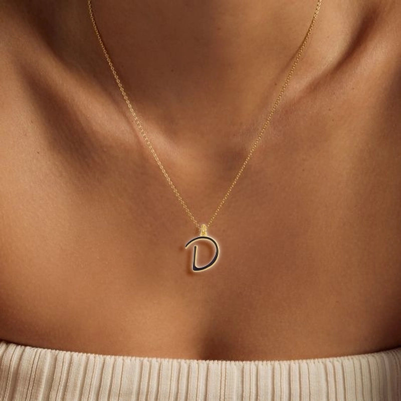 1 Piece 304 Stainless Steel Letter Jewelry Accessories Pendant