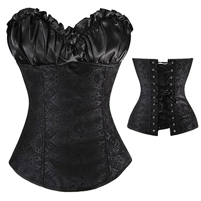 Billionm Sexy Women steampunk clothing gothic Plus Size Corsets Lace Up boned Overbust Bustier Waist Cincher Body shaper corselet S-6XL