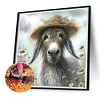 Daisy Garden Donkey-Full Round Diamond Painting 30*30CM