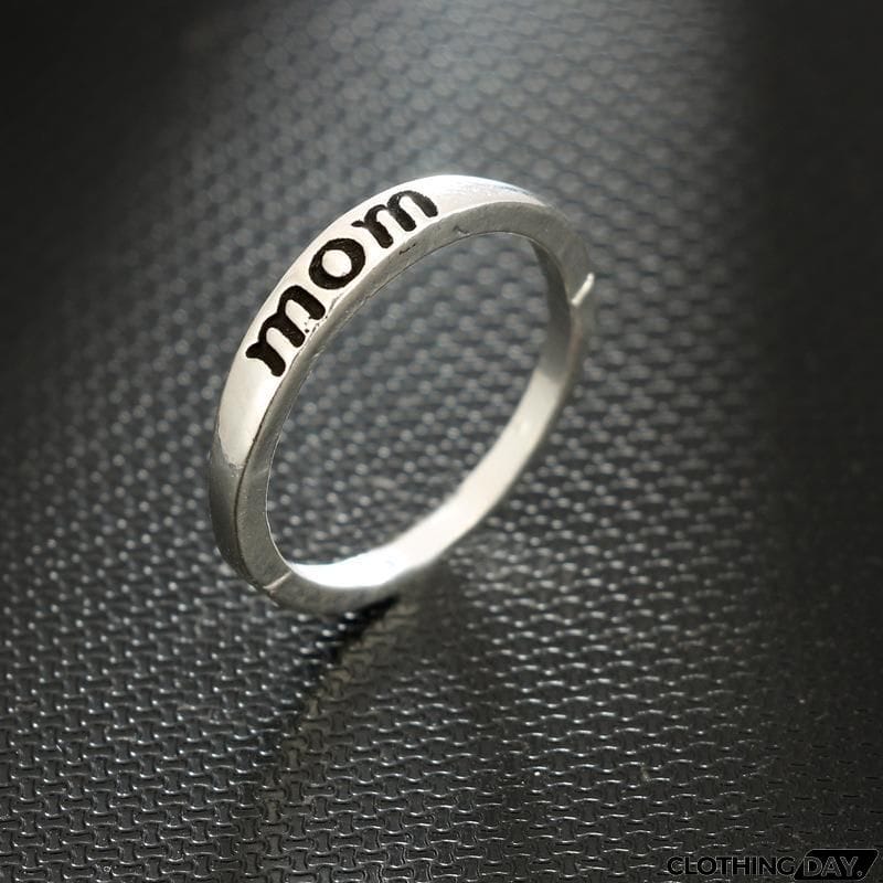Hot Selling Fashion Jewelry Gift MoM Ring For Mother