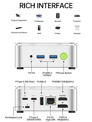 GMKtec G10 AMD Ryzen 5 3500U Mini PC