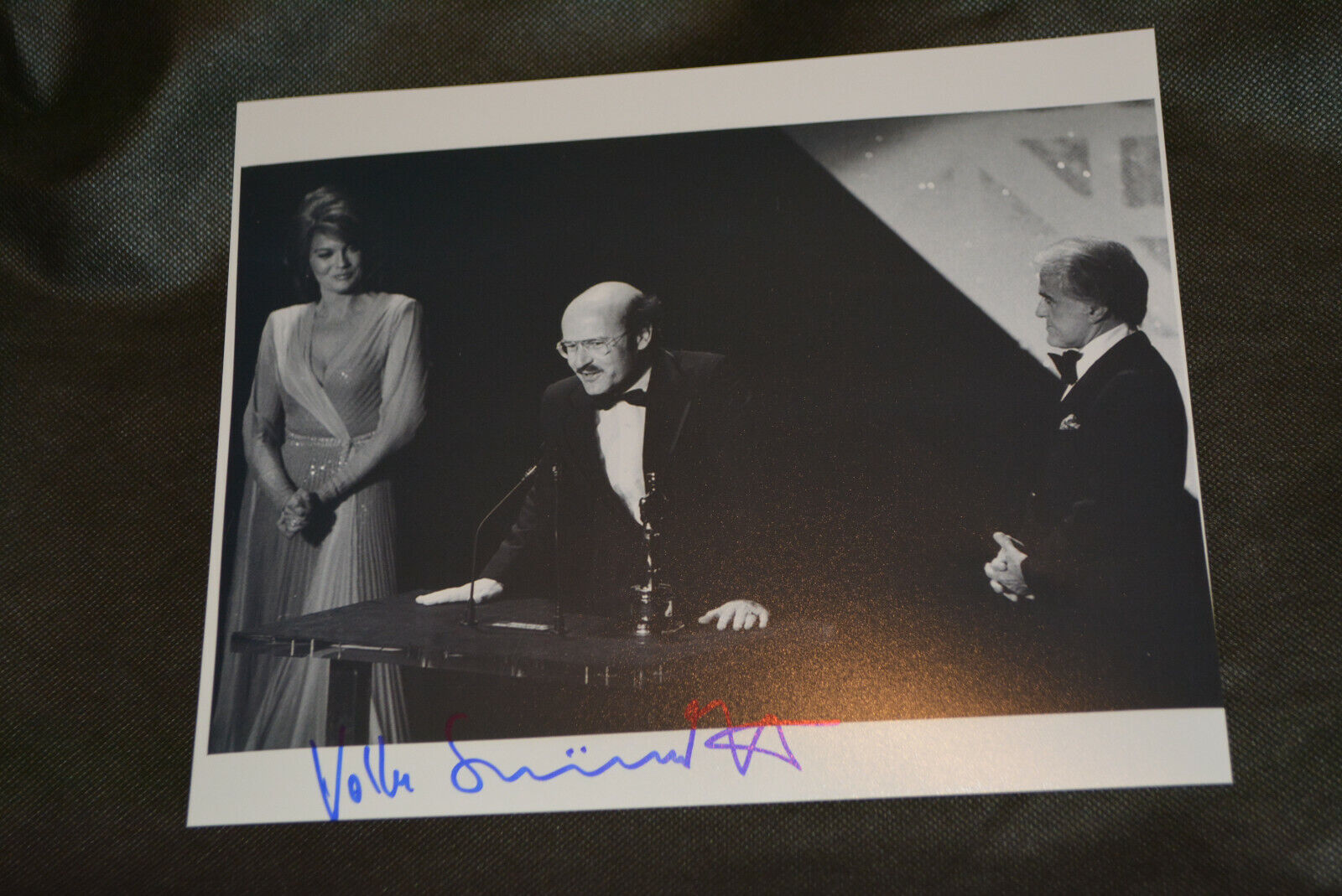 VOLKER SCHL?NDORFF signed autograph In Person 8x10 (20x25cm) THE THIN DRUM Oscar