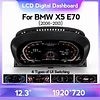 12.3" LCD Digital Cluster Instrument Speedometer For BMW X5 E70 X6 E71