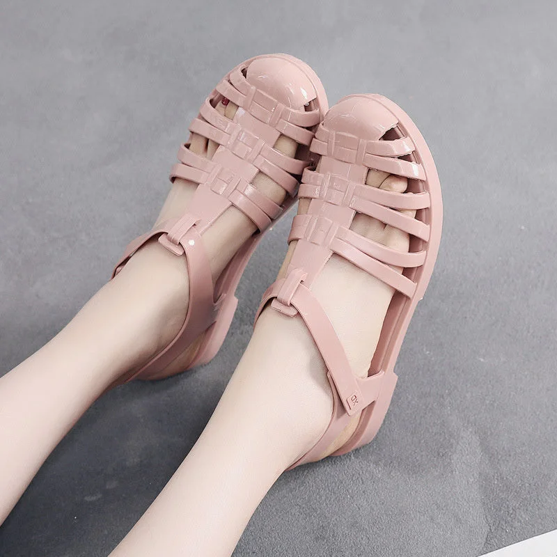 Women Casual Waterproof Hollow out Beach Jelly Sandals