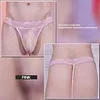 Mens Underwear Lace Trim Smooth Skin-Friendly Ultra-Thin Breathable Fashionable Sexy Pure Desire Trendy New Erotic Lingerie